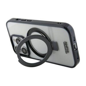 Tumi TUHMP15LSSFC Ring Stand MagSafe-kompatibilis tok iPhone 15 Pro - fekete