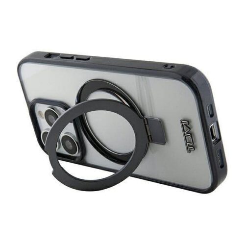 Tumi TUHMP15LSSFC Ring Stand MagSafe-kompatibilis tok iPhone 15 Pro - fekete