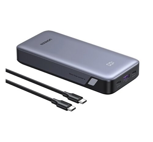 UGREEN PB532 vésztöltő 2 USB+Type-C aljzat (20000mAh