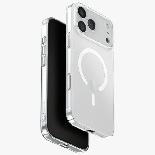 UNIQ Airsuit tok iPhone 17 Pro Max Magclick töltés Átlátszó