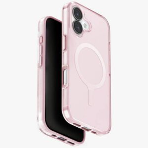 UNIQ Clario tok iPhone 17 Magclick töltés rózsaszínű