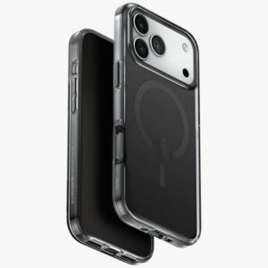 UNIQ Clario tok iPhone 17 Pro Max Magclick töltés Fekete