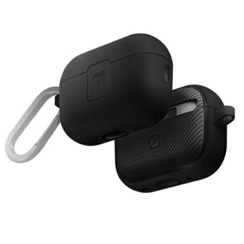 UNIQ Clyde Lock tok AirPods Pro 2 (2022/2023) fekete-sötétszürke/szénszürke-sötétszürke