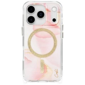 UNIQ Coehl Aeris tok iPhone 17 Pro mágneses töltés rózsaszínű