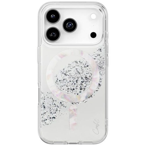 UNIQ Coehl Crystelle tok iPhone 17 Pro mágneses töltés Ezüst