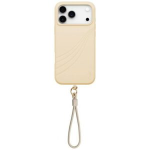 UNIQ Coehl Serina tok iPhone 17 Pro Max mágneses töltés bézs színben