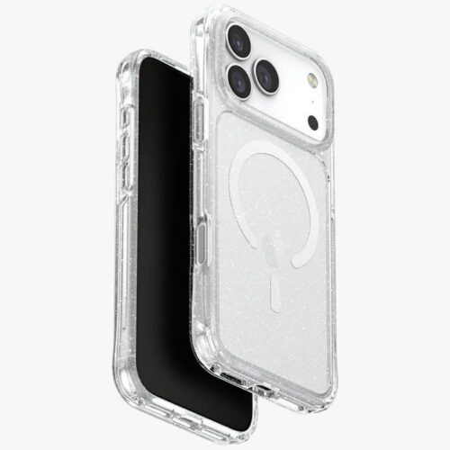 UNIQ LifePro Xtreme Magclick tok iPhone 17 Pro Max - átlátszó csillogós