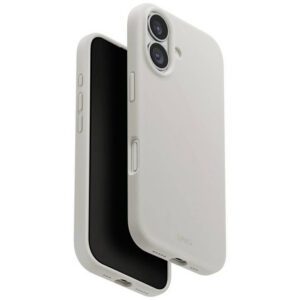 UNIQ Lino tok iPhone 17 Magclick töltés világosszürke