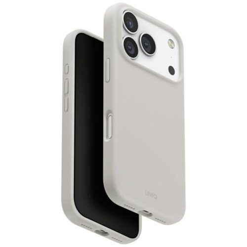 UNIQ Lino tok iPhone 17 Pro Magclick töltés világosszürke