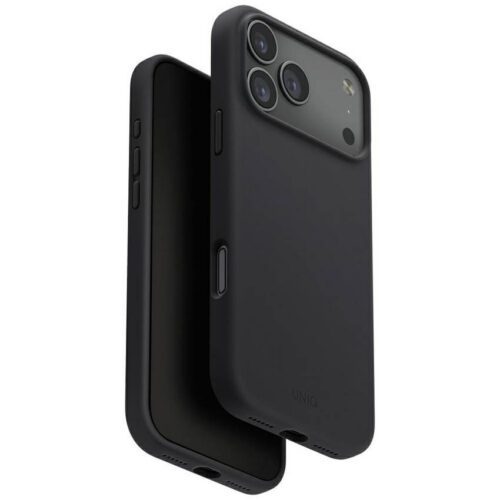 UNIQ Lino tok iPhone 17 Pro Max Magclick Charging szürke tokhoz