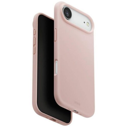 UNIQ Lino tok iPhone Air Magclick töltés rózsaszínű