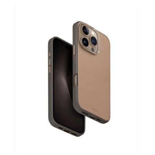 UNIQ Lyden DS Magclick Charging tok iPhone 16 Pro - barna