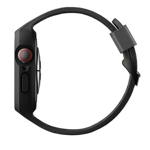 UNIQ Monos tok szíjjal Apple Watch 4/5/6/7/8/9/SE/SE2 (44/45mm) - fekete - Image 2