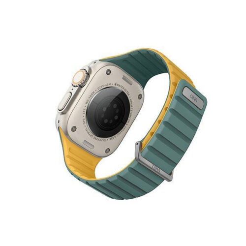 UNIQ Revix Evo szíj Apple Watch 42 / 44 / 45 / 49 mm - zöld-sárga - Image 2