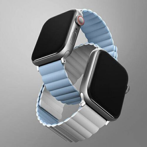 UNIQ Revix szíj Apple Watch 38 / 40 / 41 mm - fehér-kék - Image 2