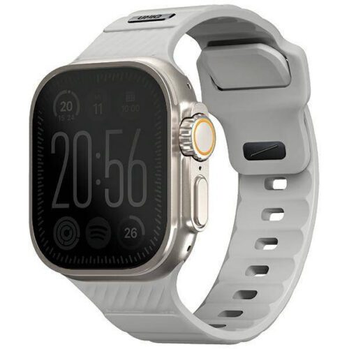 UNIQ Stride szíj Apple Watch 42 / 44 / 45 / 49 mm - szürke