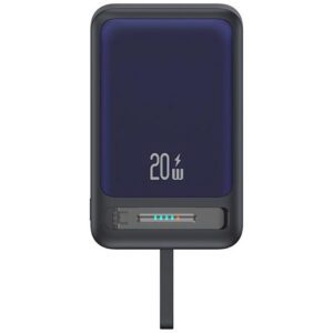 USAMS CD219 XM Series MagSafe-kompatibilis powerbank 10000mAh - fekete