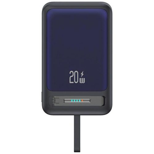 USAMS CD219 XM Series MagSafe-kompatibilis powerbank 10000mAh - fekete
