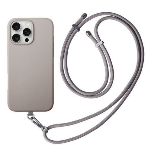 Uniq Coehl Creme Magnetic Charging tok iPhone 16 Pro Max - tópszürke