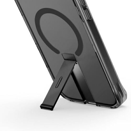 Uniq Eleva with Vertica Stand tok kitámasztóval iPhone 16 Pro Max - fekete - Image 2