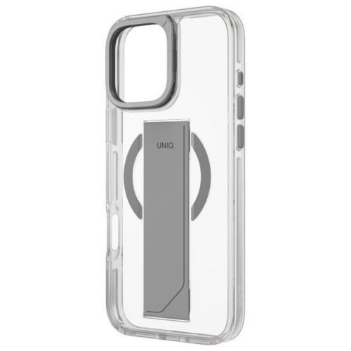 Uniq Heldro Max Magclick Charging tok kitámasztóval iPhone 16 Pro - átlátszó - Image 2