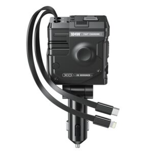 XO CC66 autós töltő USB+Type-C aljzat (104W