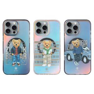 Zuck Bear California Cool Mag MagSafe-kompatibilis tok iPhone 16 Pro - "leisure wear" mintás