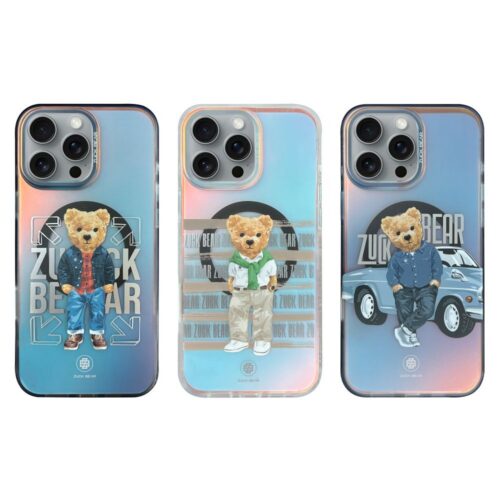 Zuck Bear California Cool Mag MagSafe-kompatibilis tok iPhone 16 Pro - "leisure wear" mintás