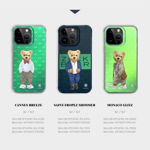 Zuck Bear Londol Classic tok iPhone 15 Pro - "Westminster ace" mintás - Image 2