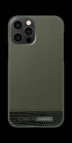 iDeal of Sweden iPhone 13 Bőr Hátlap - Sötétzöld