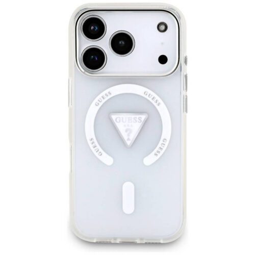 tok Guess IML Gradient Triangle Logo MagSafe iPhone 17 Pro-hoz átlátszó - Image 2