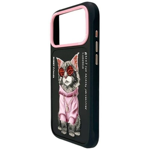 tok Nimmy szemüveg Cool Cat iPhone 17 Pro-hoz fekete - Image 2
