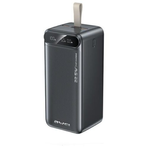 AWEI PA-13 powerbank 50000mAh 22.5W - fekete