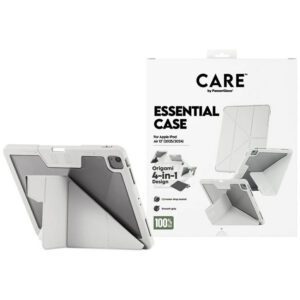 Care by PanzerGlass Y hajtogatott tok iPad Air 13" (2024/2025) világosszürke tokhoz