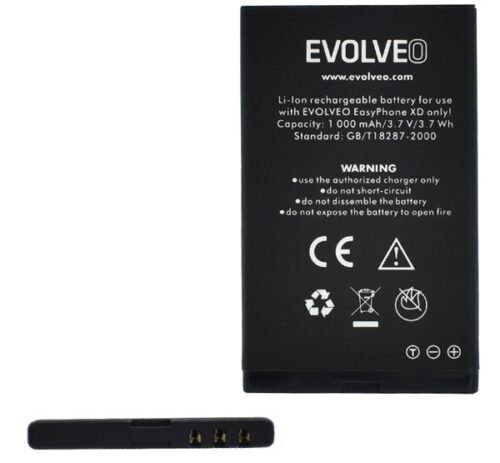 EVOLVEO akku 1000 mAh LI-ION Evolveo EP-600 EasyPhone XD