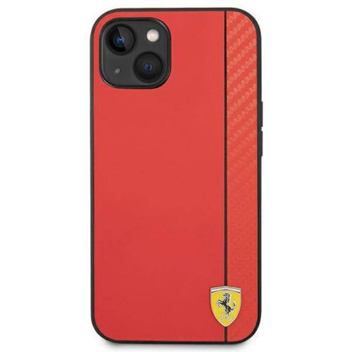 Ferrari FEHCP14SAXRE iPhone 14 6.1" piros keménytok Carbon - Image 2
