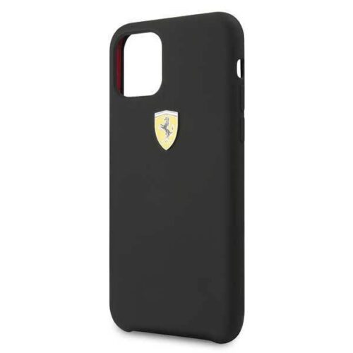 Ferrari keménytok FESSIHCN65BK iPhone 11 Pro Max fekete szilikon tok - Image 2