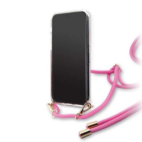 Guess GUHCN58WO4GPI iPhone 11 Pro rózsaszín 4G színátmenetes keménytok - Image 2