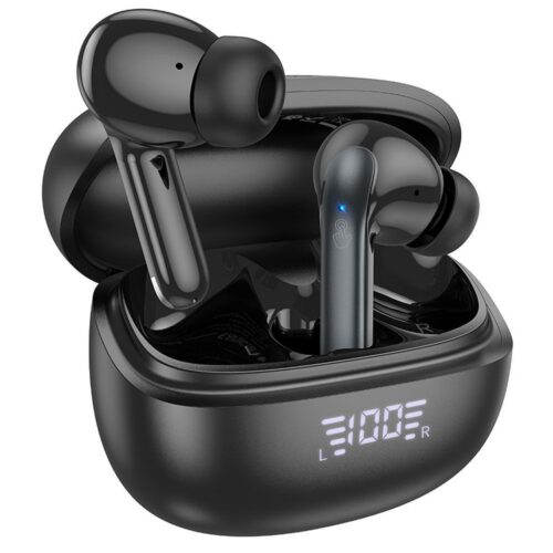 HOCO EQ5 Energy Bluetooth fülhallgató ANC+ENC zajcsökkentéssel - fekete