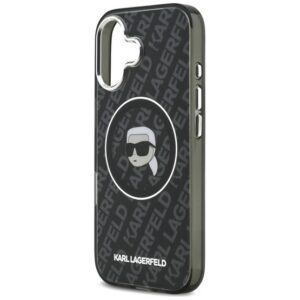 KARL LAGERFELD IML KARL HEAD LOGO MAGSAFE szilikon telefonvédő (ütésállóság