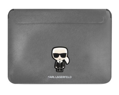 KARL LAGERFELD KLCS16PISG 16'' Notebook/Tablet Táska - Ezüst