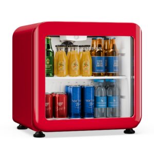 Klarstein Audrey Evo italhűtő | 39 x 38 cm | LED belső világítás | 75 W | 42 dB