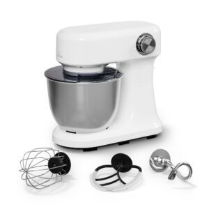 Klarstein Bella Evo konyhai robotgép | bolygókeverő rendszer | 3 keverőfelszerelés | 1500 W | 5 l