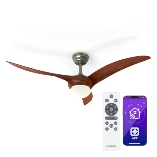 Klarstein Monteverde mennyezeti ventilátor állítható fényerővel