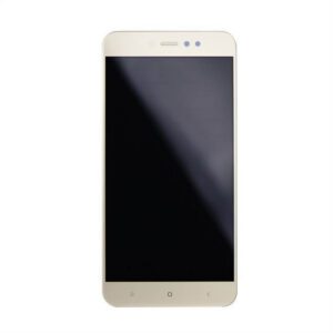 LCD kijelző Xiaomi Redmi Note 5 digitalizálóval - arany - ALKATRÉSZ!