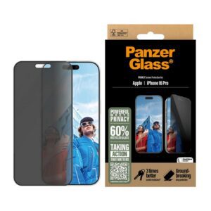 PANZERGLASS PRIVACY ULTRA-WIDE FIT képernyővédő üveg (3D