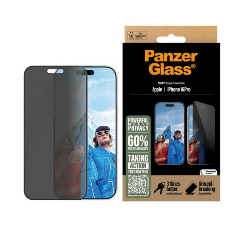 PANZERGLASS PRIVACY ULTRA-WIDE FIT képernyővédő üveg (3D