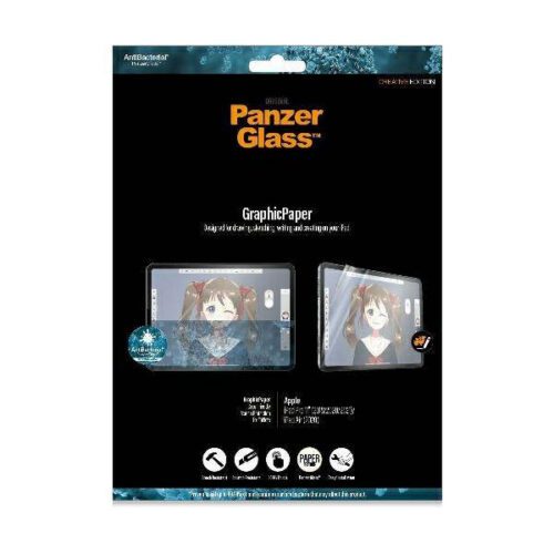 PanzerGlass GraphicPaper iPad Pro 11" (18/20/21)/Air(20) Anti Glare tokbarát antibakteriális kijelzővédő fólia - Image 2