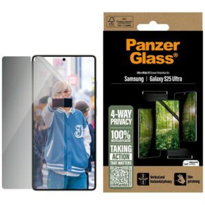 PanzerGlass Matrix betekintésvédett edzett üveg kijelzővédő Samsung Galaxy S25 Ultra