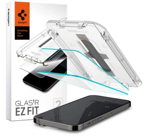 SPIGEN EZ FIT HD képernyővédő üveg 2db (2.5D